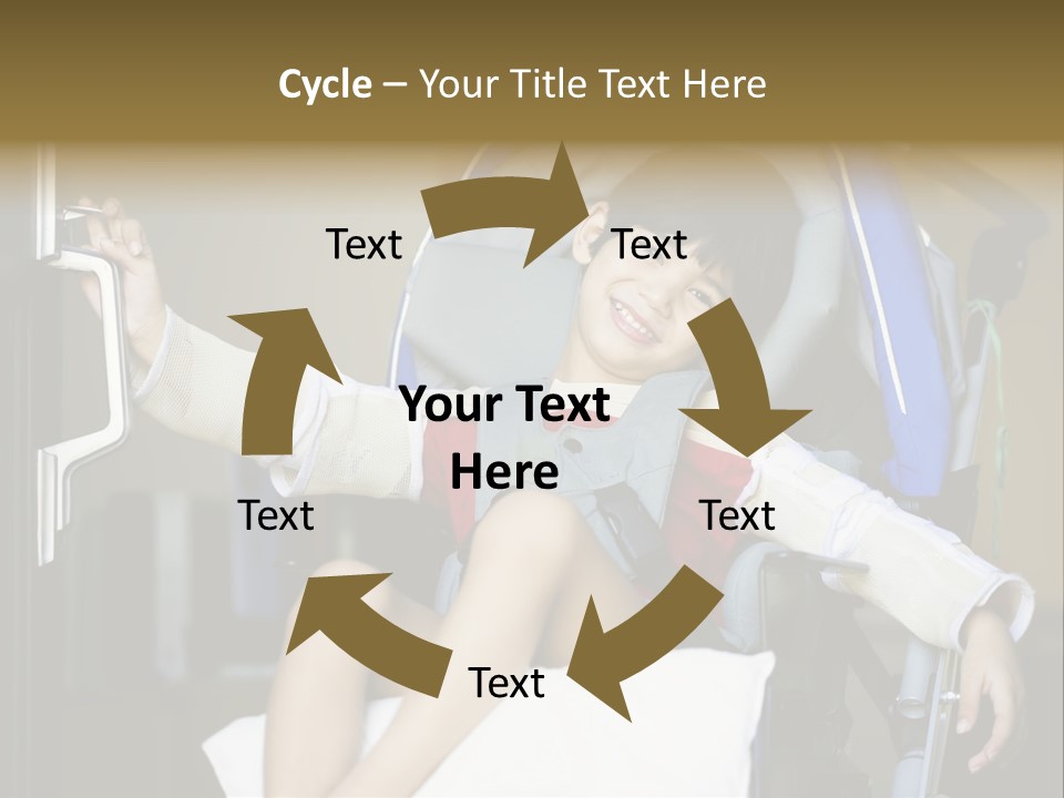 Thai Four Year Old Multiracial PowerPoint Template