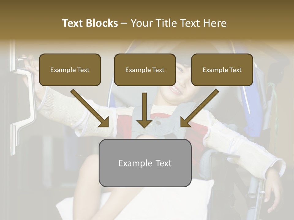 Thai Four Year Old Multiracial PowerPoint Template
