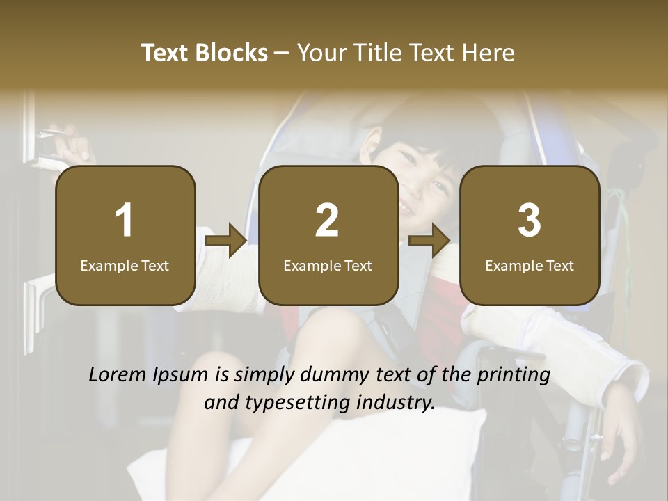 Thai Four Year Old Multiracial PowerPoint Template