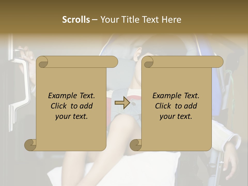 Thai Four Year Old Multiracial PowerPoint Template