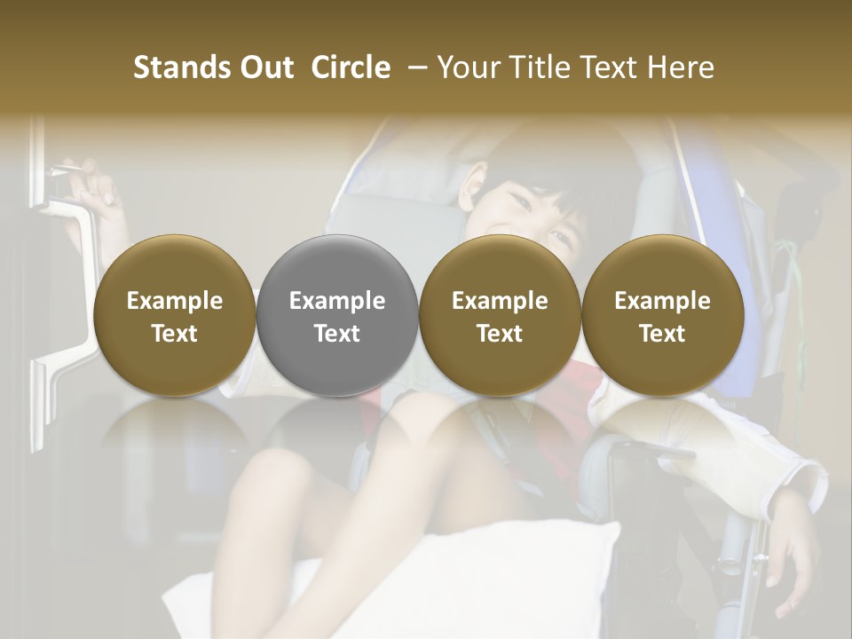 Thai Four Year Old Multiracial PowerPoint Template