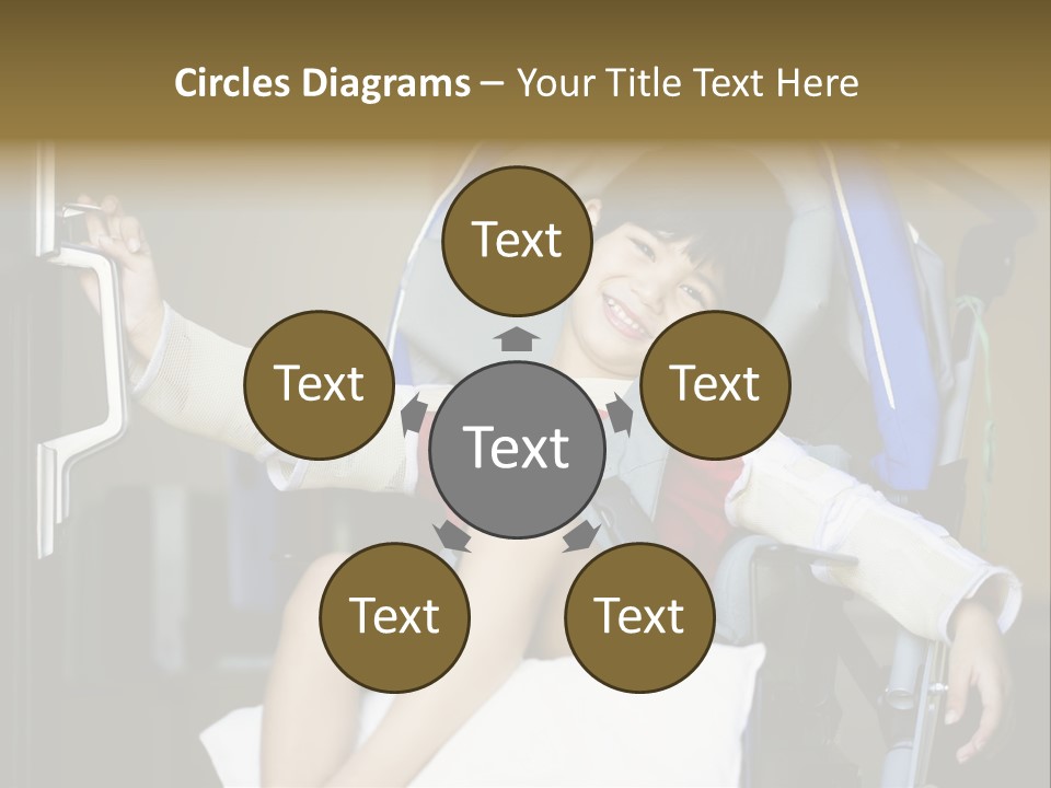 Thai Four Year Old Multiracial PowerPoint Template