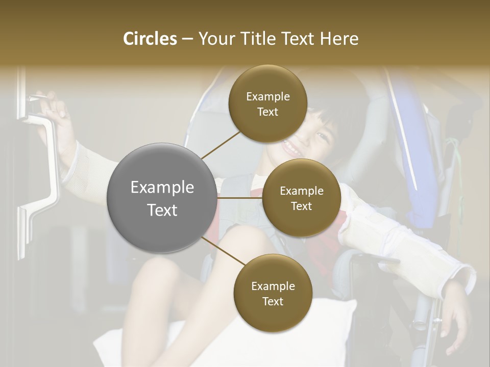 Thai Four Year Old Multiracial PowerPoint Template