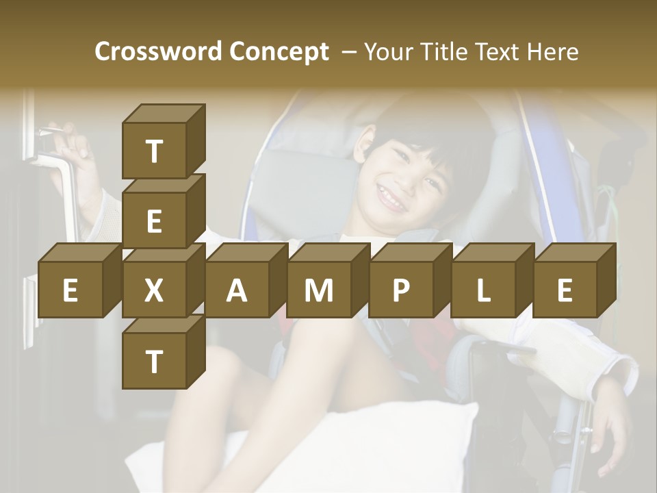 Thai Four Year Old Multiracial PowerPoint Template