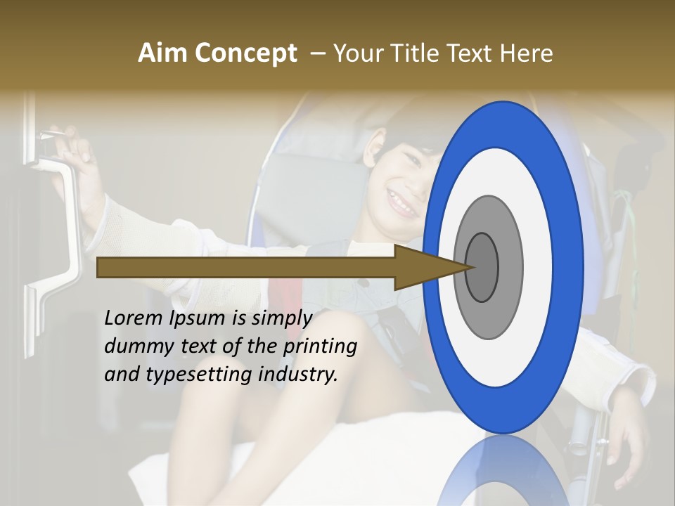 Thai Four Year Old Multiracial PowerPoint Template