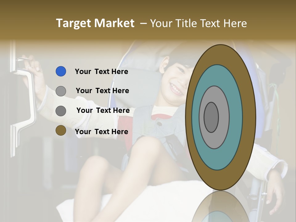 Thai Four Year Old Multiracial PowerPoint Template