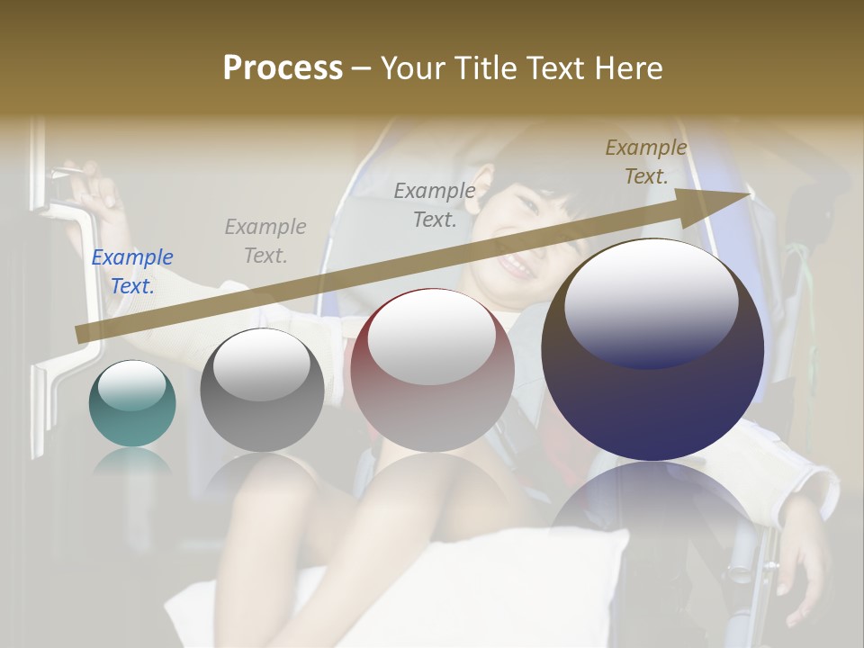 Thai Four Year Old Multiracial PowerPoint Template