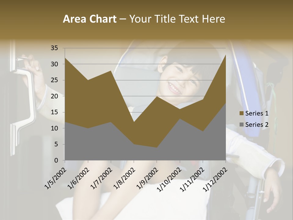 Thai Four Year Old Multiracial PowerPoint Template