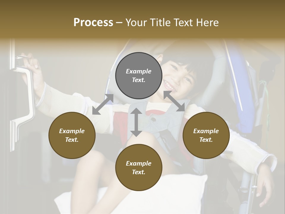 Thai Four Year Old Multiracial PowerPoint Template