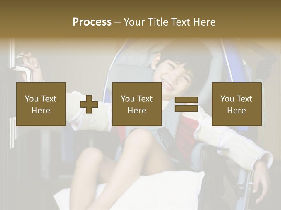 Thai Four Year Old Multiracial PowerPoint Template