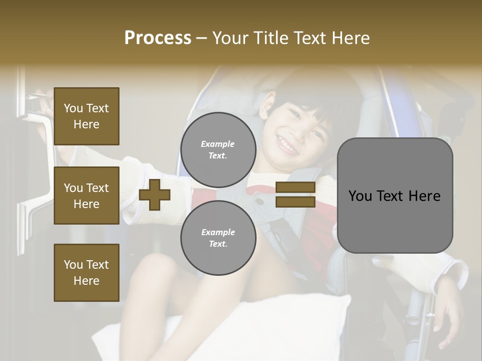 Thai Four Year Old Multiracial PowerPoint Template