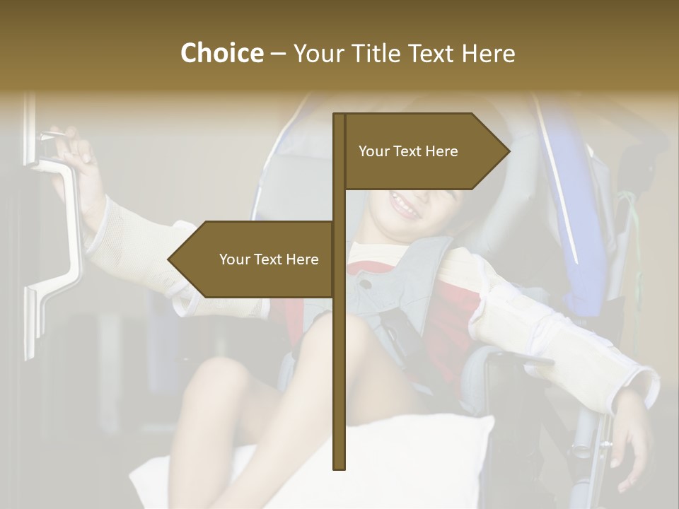 Thai Four Year Old Multiracial PowerPoint Template