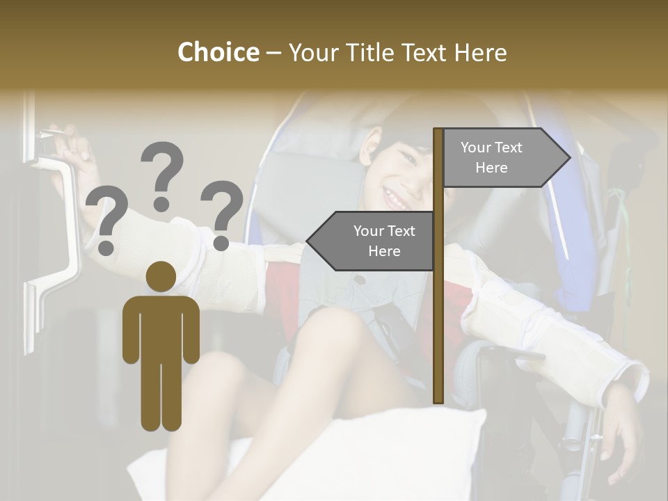 Thai Four Year Old Multiracial PowerPoint Template