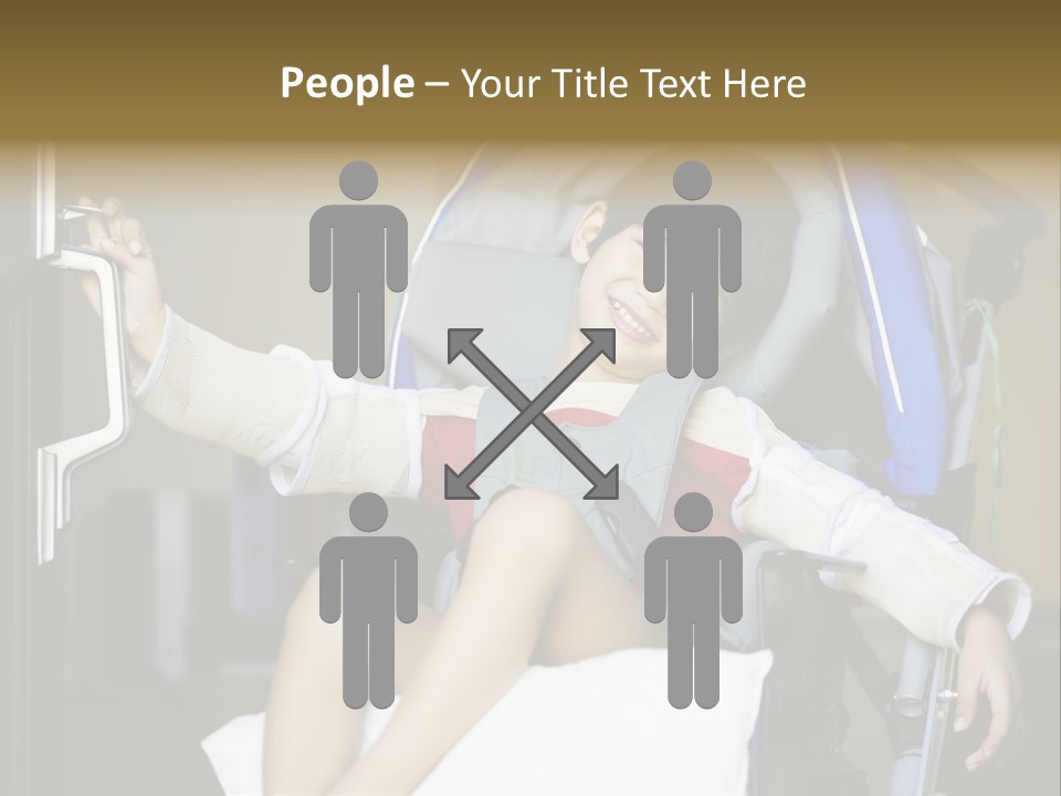 Thai Four Year Old Multiracial PowerPoint Template