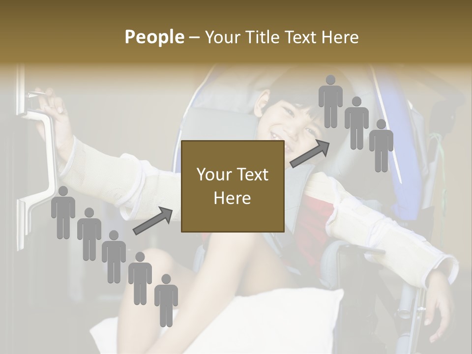 Thai Four Year Old Multiracial PowerPoint Template