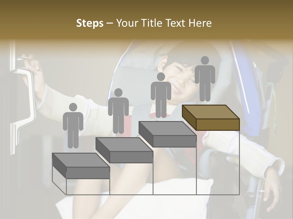 Thai Four Year Old Multiracial PowerPoint Template