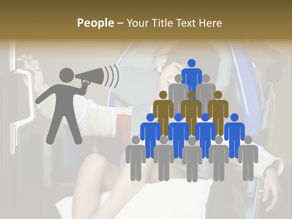 Thai Four Year Old Multiracial PowerPoint Template