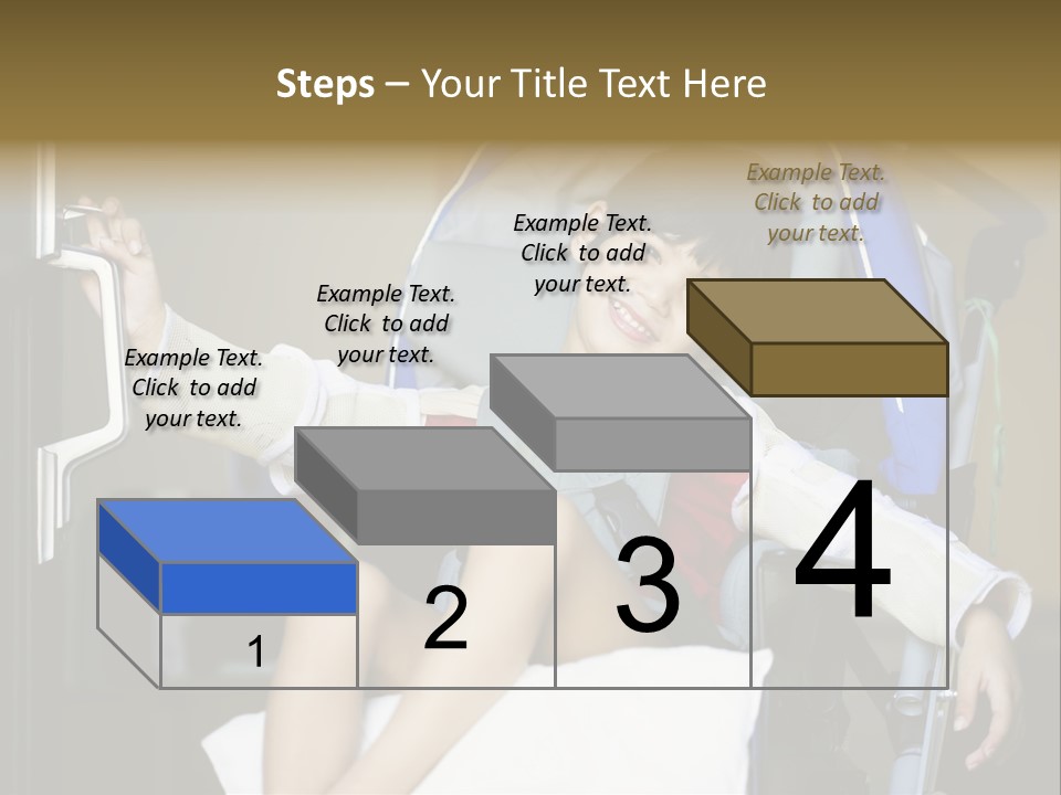 Thai Four Year Old Multiracial PowerPoint Template