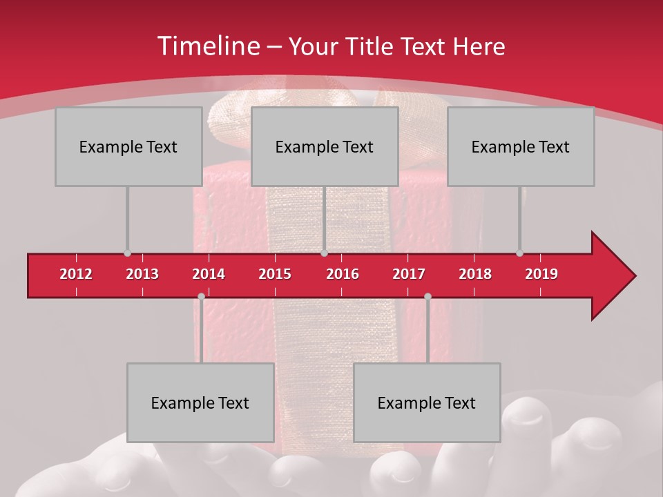 Anniversary Color Season PowerPoint Template