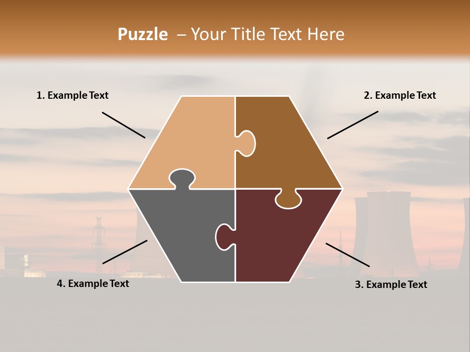 Tower Atmosphere Chimney PowerPoint Template