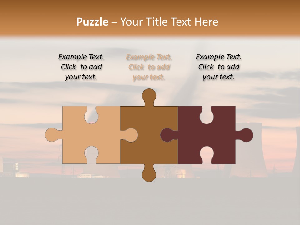 Tower Atmosphere Chimney PowerPoint Template