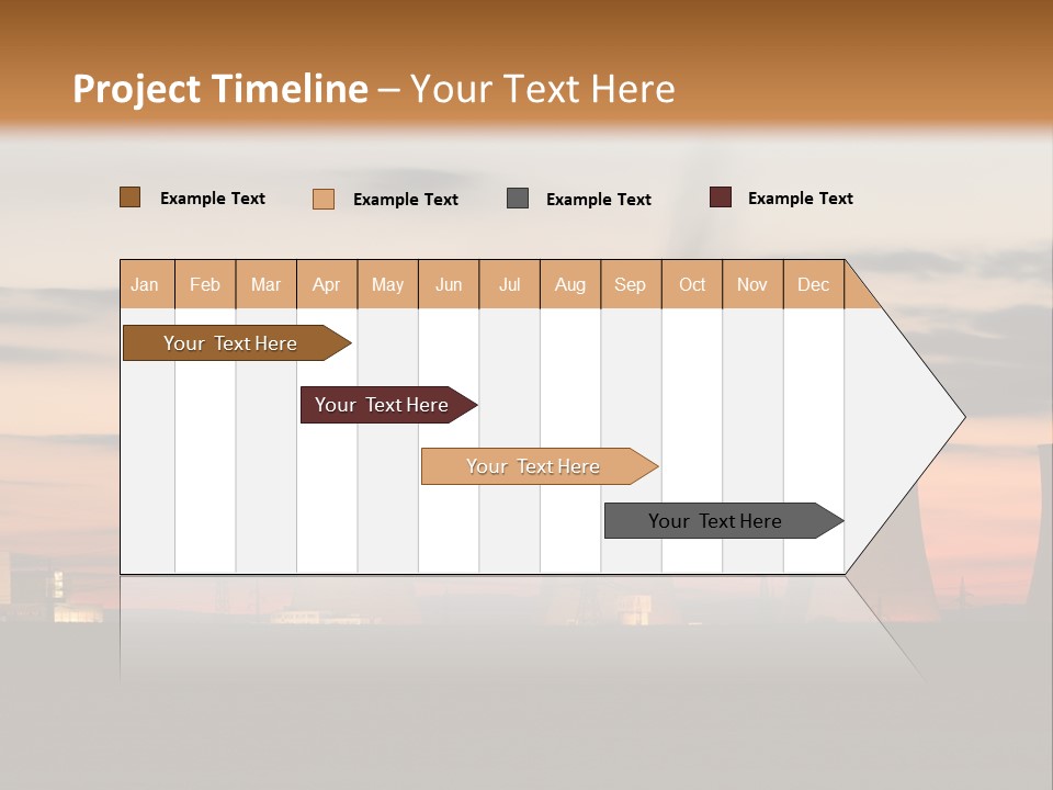 Tower Atmosphere Chimney PowerPoint Template