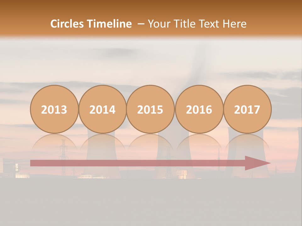 Tower Atmosphere Chimney PowerPoint Template