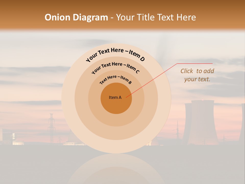 Tower Atmosphere Chimney PowerPoint Template