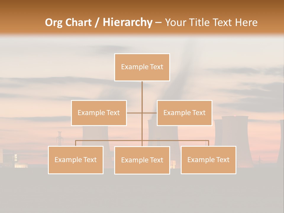 Tower Atmosphere Chimney PowerPoint Template