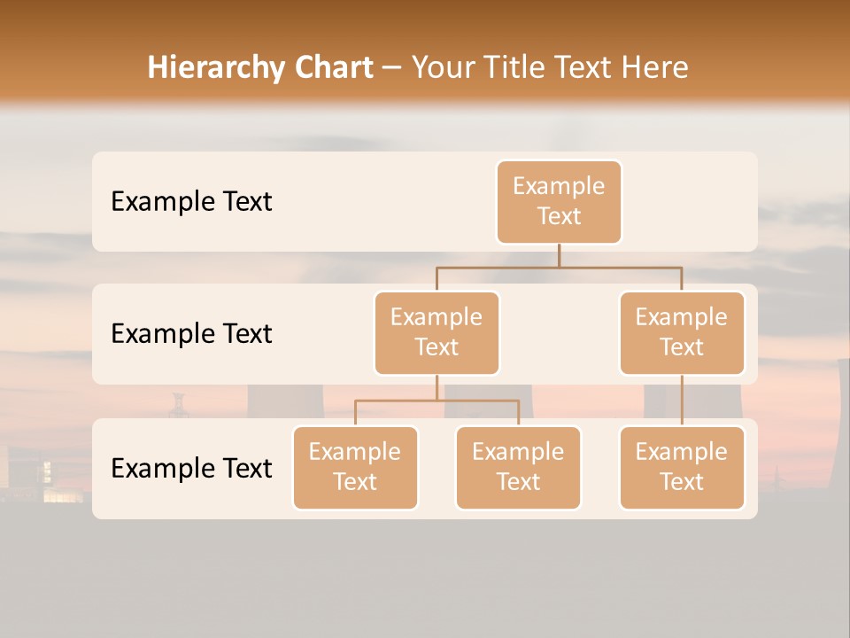 Tower Atmosphere Chimney PowerPoint Template