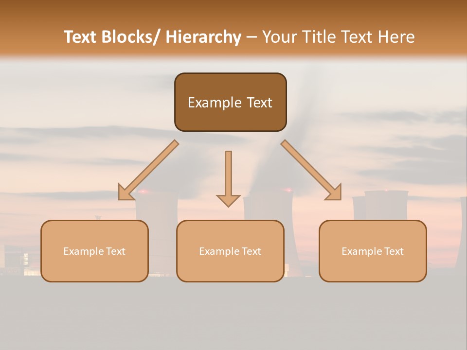 Tower Atmosphere Chimney PowerPoint Template