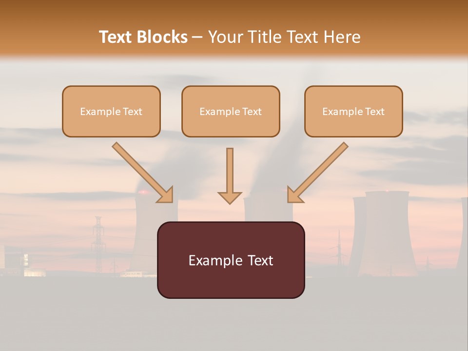 Tower Atmosphere Chimney PowerPoint Template