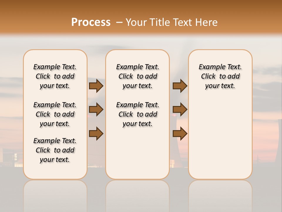 Tower Atmosphere Chimney PowerPoint Template