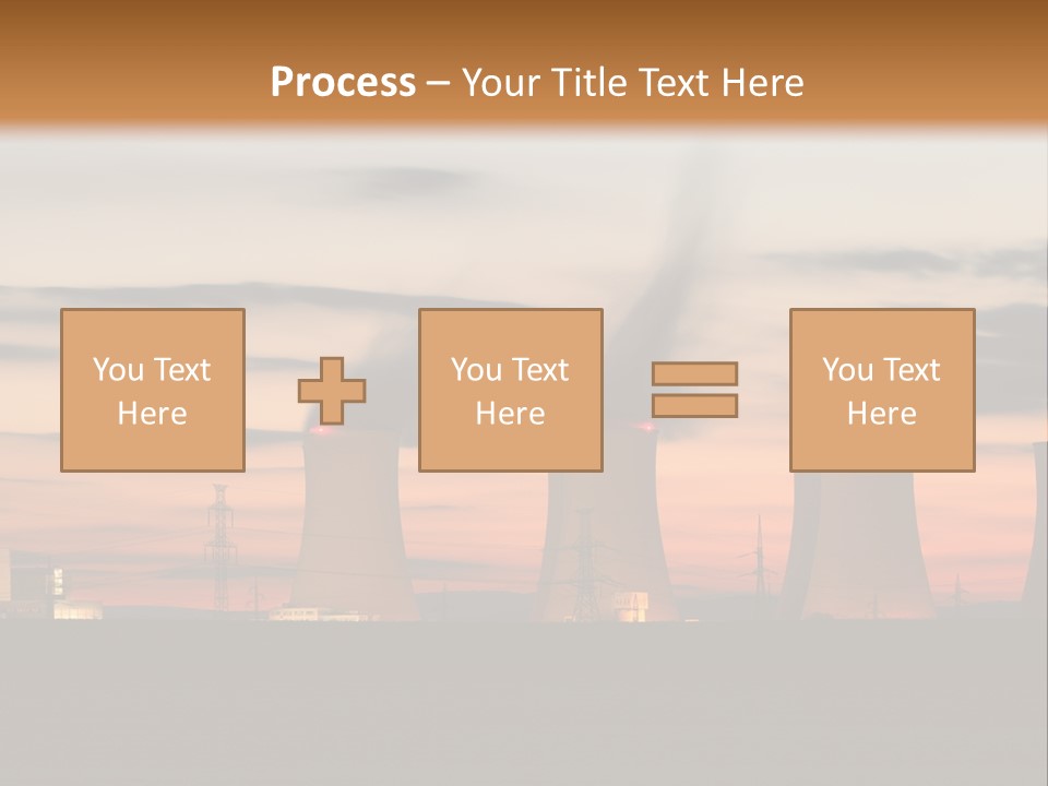 Tower Atmosphere Chimney PowerPoint Template