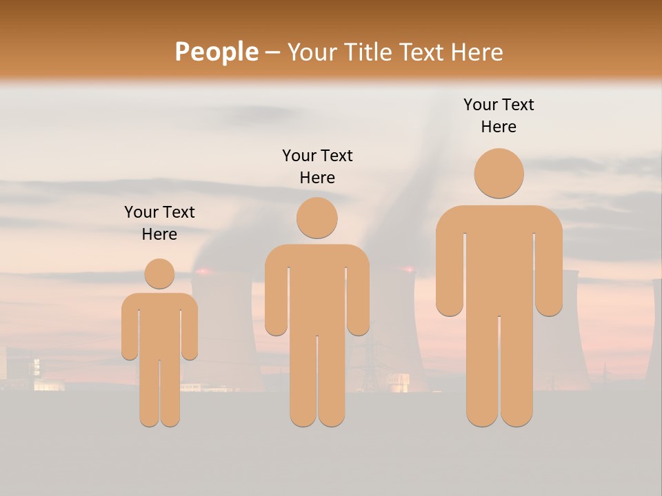 Tower Atmosphere Chimney PowerPoint Template