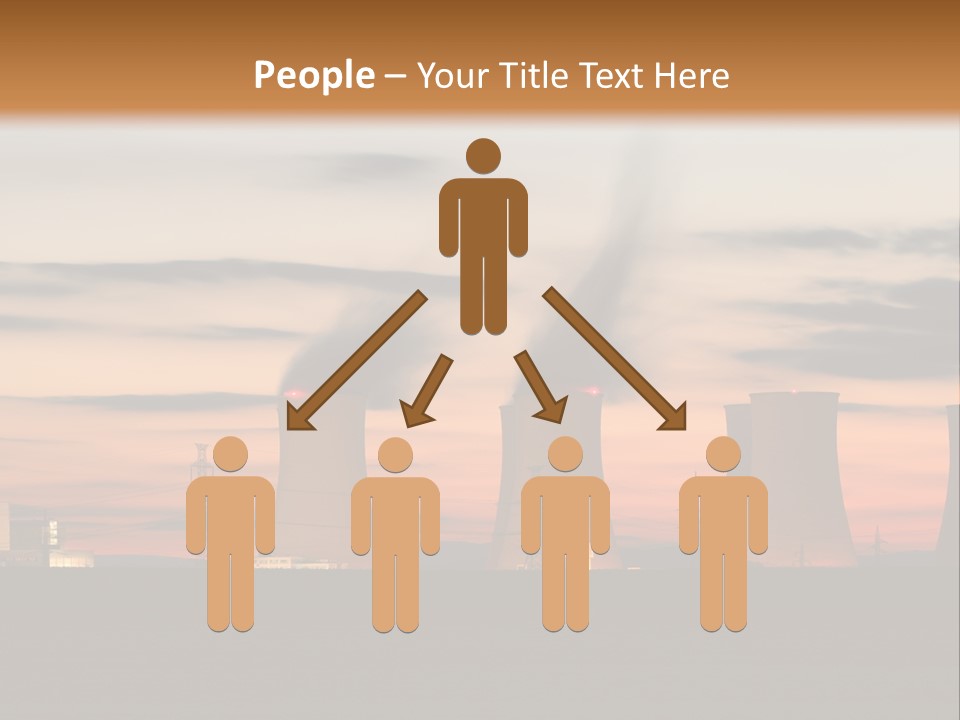 Tower Atmosphere Chimney PowerPoint Template