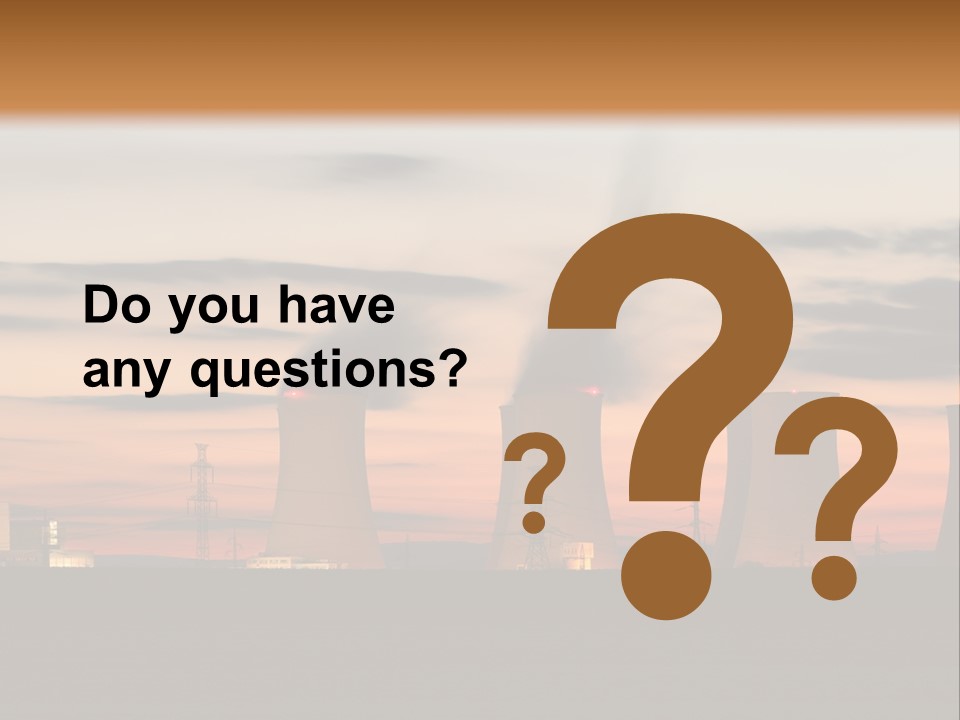 Tower Atmosphere Chimney PowerPoint Template