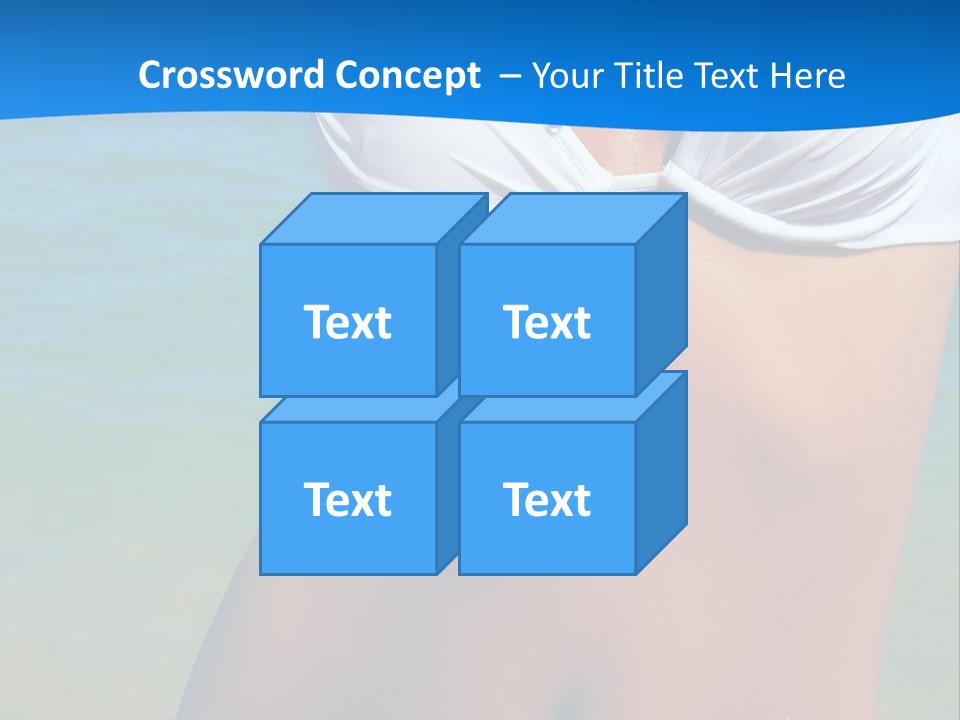Sensual Hat Beautiful PowerPoint Template