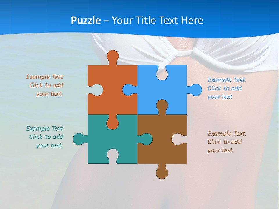 Sensual Hat Beautiful PowerPoint Template