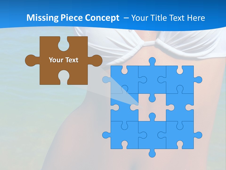 Sensual Hat Beautiful PowerPoint Template