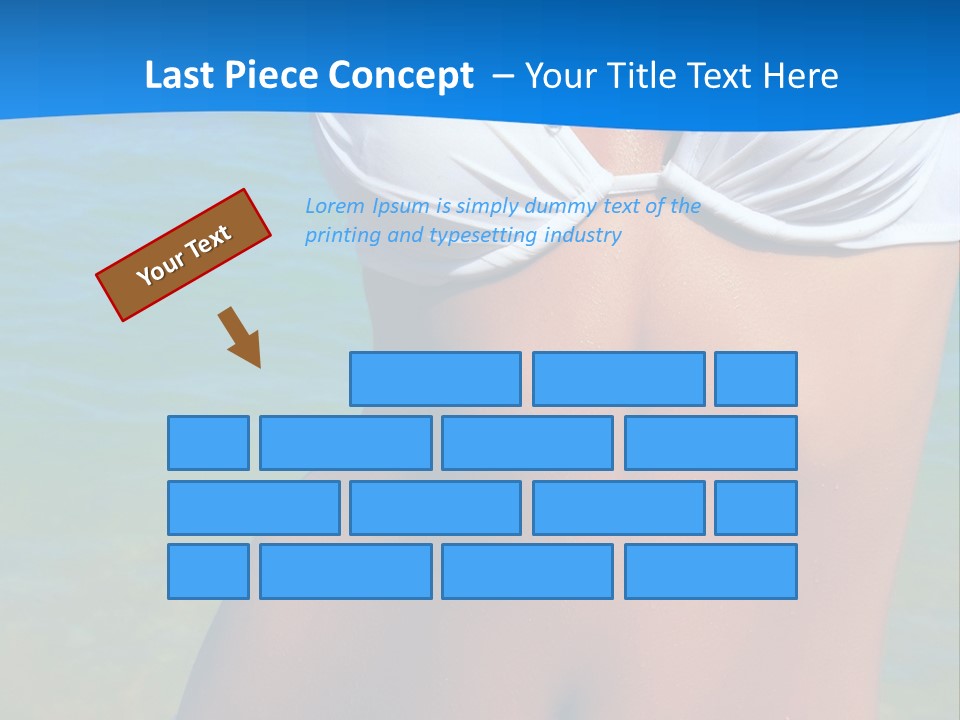 Sensual Hat Beautiful PowerPoint Template