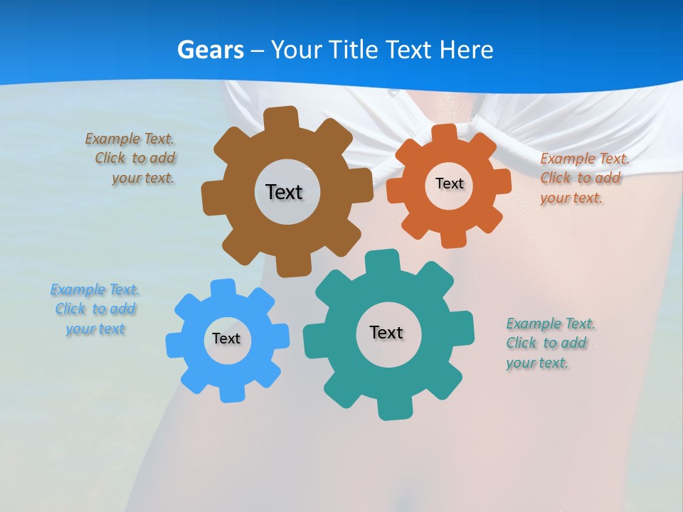 Sensual Hat Beautiful PowerPoint Template