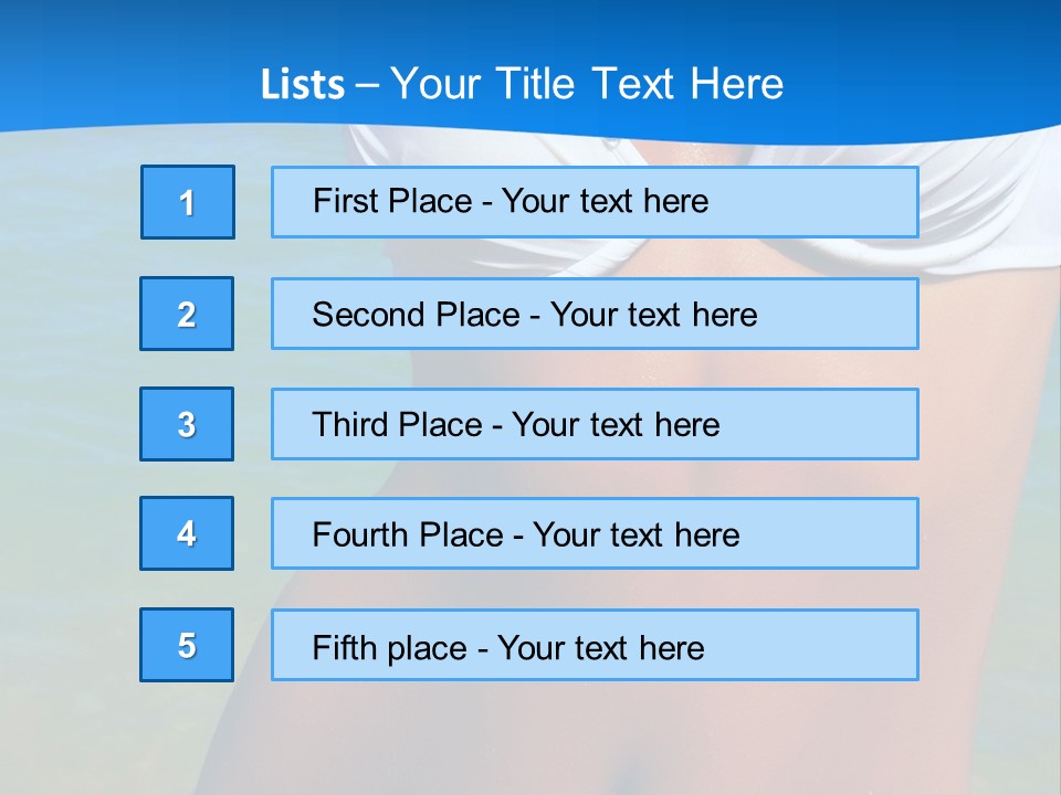 Sensual Hat Beautiful PowerPoint Template