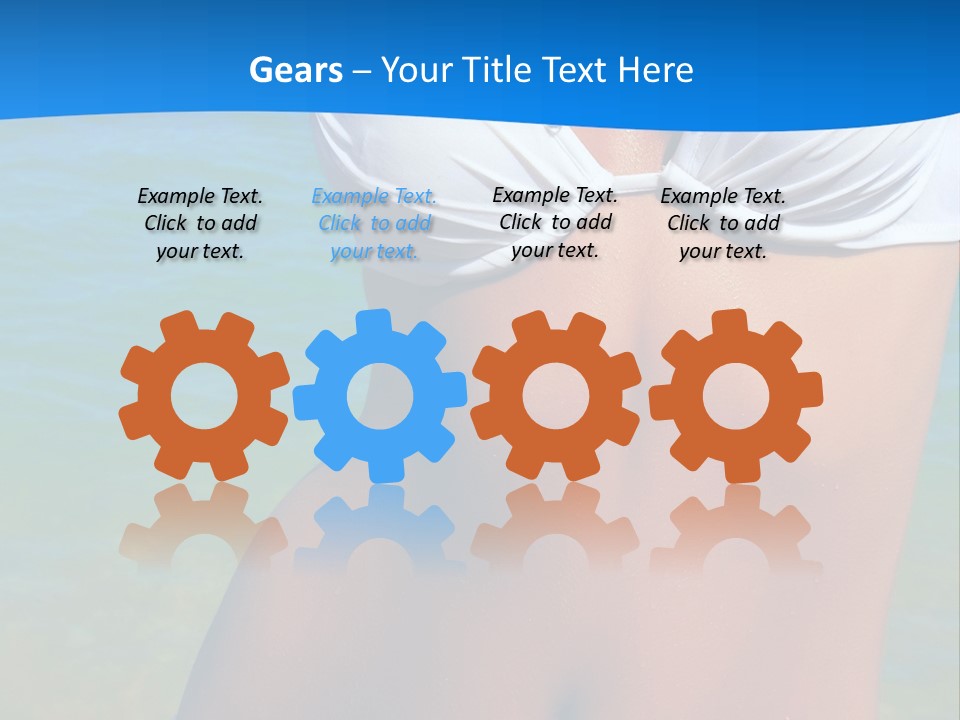 Sensual Hat Beautiful PowerPoint Template