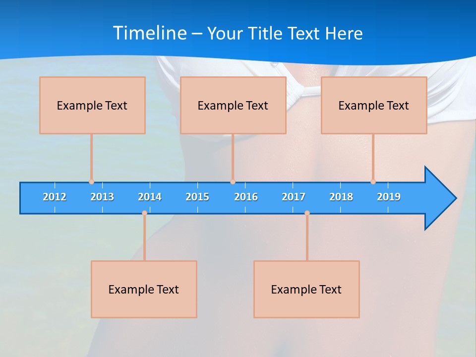 Sensual Hat Beautiful PowerPoint Template