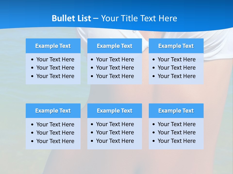 Sensual Hat Beautiful PowerPoint Template