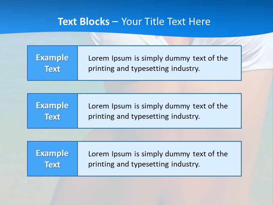 Sensual Hat Beautiful PowerPoint Template