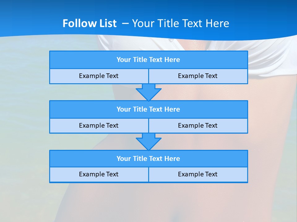 Sensual Hat Beautiful PowerPoint Template