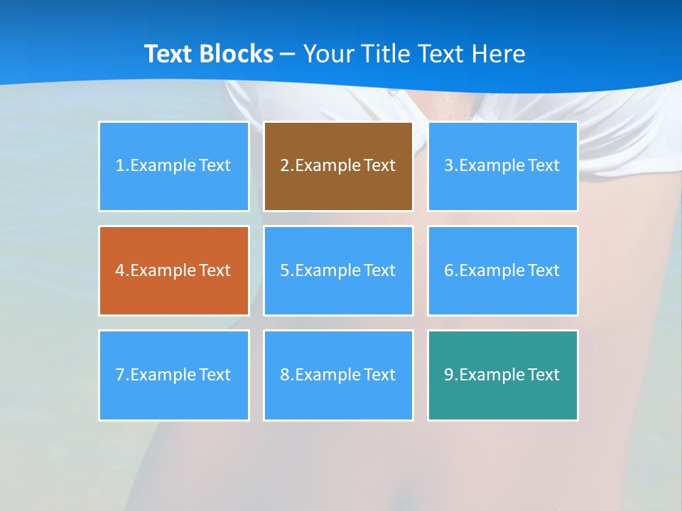 Sensual Hat Beautiful PowerPoint Template