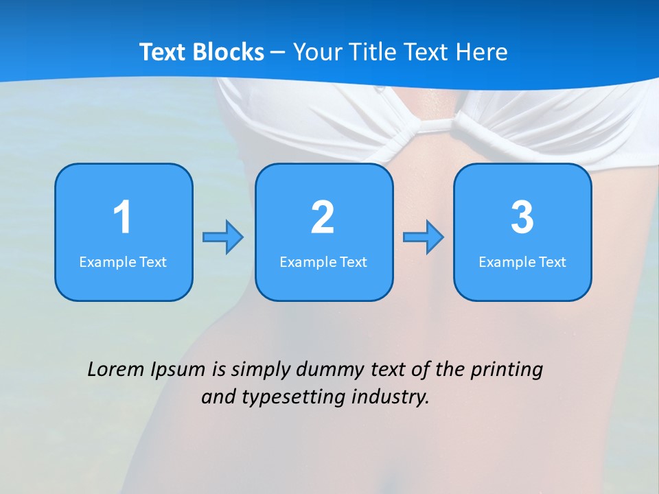 Sensual Hat Beautiful PowerPoint Template